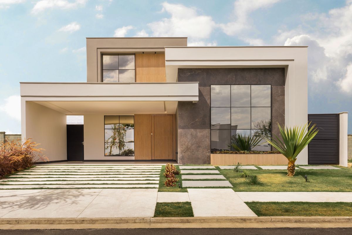 Photo illustrative d'un bien fictif : maison de ville contemporaine
